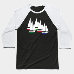 Westsail 32 Sailboats Racing Baseball T-Shirt